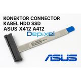 Kabel HDD SSD Asus X412 A412 Konektor SATA Connector Flexible Fleksibel 7.5cm Laptop - foto 1