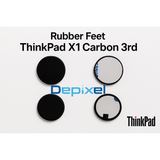 Rubber Feet Lenovo ThinkPad X1 Carbon 3rd 5th 6th Gen Karet Kaki Pengganti Presisi 1pcs - foto 1