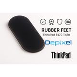 Karet Kaki Laptop Rubber Feet Lenovo Thinkpad T470 T480 Anti Slip Pengganti 1pcs - foto 5