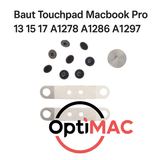 Baut Touchpad Trackpad MacBook Pro A1278 A1286 A1297 13 15 17 Screw Set - foto 1