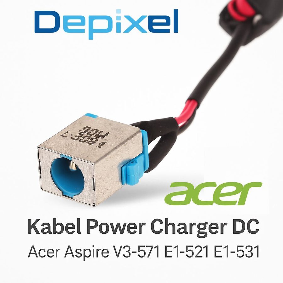 Kabel Power Charger DC Acer Aspire V3-571 E1-521 E1-531