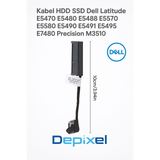 Kabel Flex HDD SSD Dell Latitude E5470 E5480 E5488 E5570 E5580 E5490 E7480 Precision M3510 - foto 2