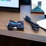 Converter HDMI to VGA 1080P Full HD Audio Port Garansi 1 Tahun Depixel - foto 2