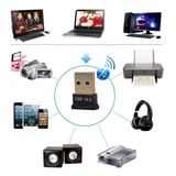 USB Bluetooth Dongle 5.0 Mini Receiver Adapter PC Laptop Wireless Audio - foto 2