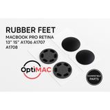 Rubber Feet MacBook Pro Retina 13 15 A1706 A1707 A1708 A1989 A1990 A2141 2pcs Karet Bawah - foto 3