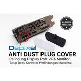 Anti Dust Plug Cover Pelindung Display Port VGA Monitor - Tutup Debu Konektor Perlindungan Maksimal - foto 1