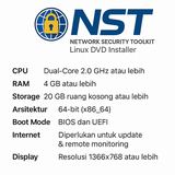 Kaset DVD Network Security Toolkit NST Distro Linux Fedora Keamanan Jaringan Cyber Security - foto 4
