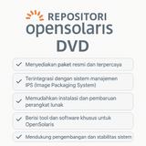 DVD Repositori OpenSolaris Kumpulan Perangkat Lunak OpenIndiana Illumos Dual Layer 7GB - foto 1
