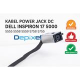 Kabel Power Jack DC Dell Inspiron 17 5000 5555 5558 5559 5758 5759 5755 Laptop 5 Pin - foto 1