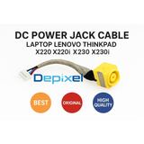 DC Power Jack Cable Laptop Lenovo Thinkpad X220 X220i X230 X230i Soket Charger Pengganti - foto 1