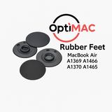 2pcs Karet Kaki MacBook Air A1369 A1466 A1370 A1465 Rubber Feet Pengganti - foto 5