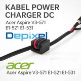 Kabel Power Charger DC Acer Aspire V3-571 E1-521 E1-531 - foto 2
