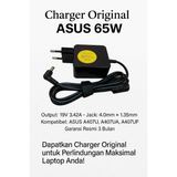 Charger Casan Adaptor Asus X415EA X415FA X415KA S433FA A407 4.0x1.35mm 19V 3.42A 65W - foto 1