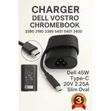 Charger Casan Adaptor XPS 13 9300 9310 9315 9360 9365 9370 9380 Type-C 45W - foto 3