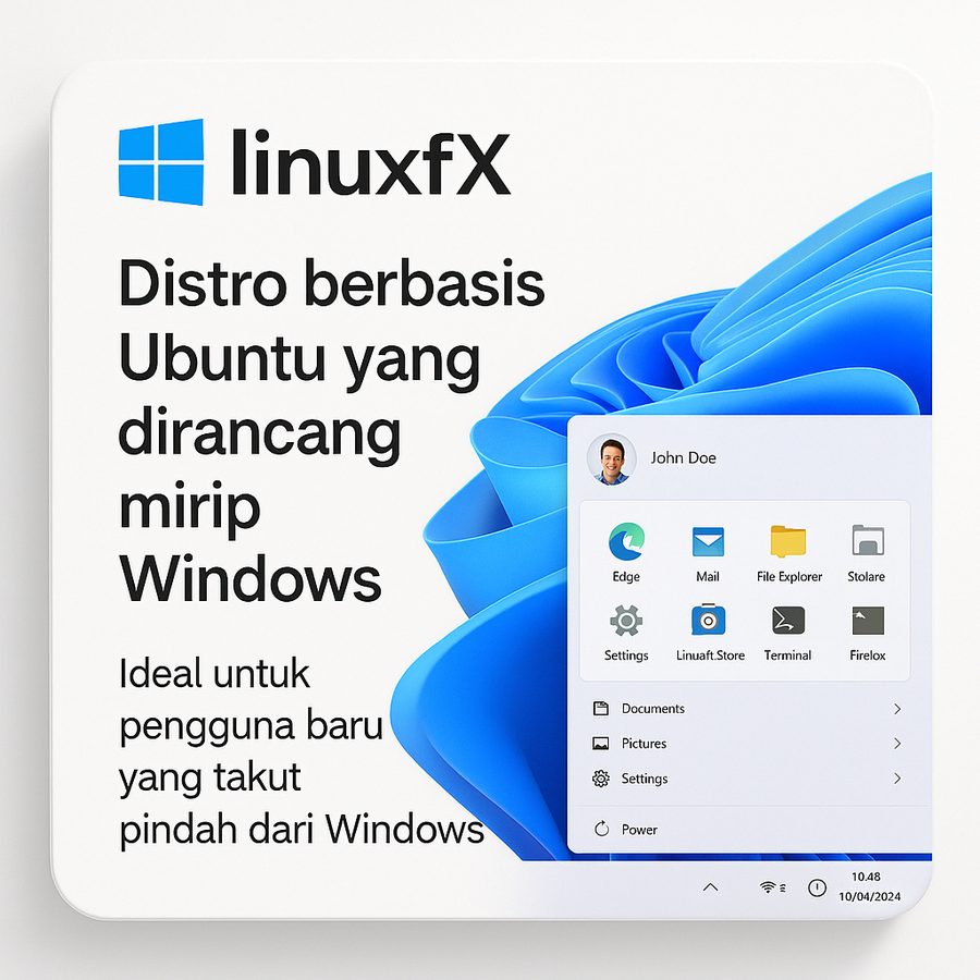 Linuxfx OS - Sistem Operasi Mirip Windows | Ringan, Stabil, Cocok Untuk Pemula & Kantor