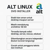 Distro Linux ALT Linux Rescue DVD - OS Stabil RPM Server Workstation Dukungan Jangka Panjang - foto 1