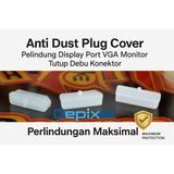 Anti Dust Plug Cover Pelindung Display Port VGA Monitor - Tutup Debu Konektor Perlindungan Maksimal - foto 4
