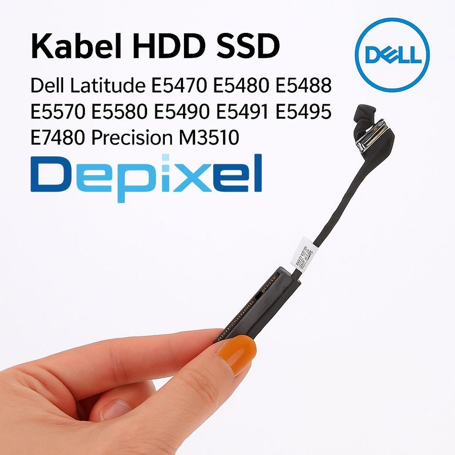 Kabel Flex HDD SSD Dell Latitude E5470 E5480 E5488 E5570 E5580 E5490 E7480 Precision M3510