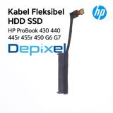 Kabel Fleksibel HDD SSD HP Probook 430 440 445r 455r 450 G6 G7 Flex 4.5cm 10 Pin Konektor - foto 4