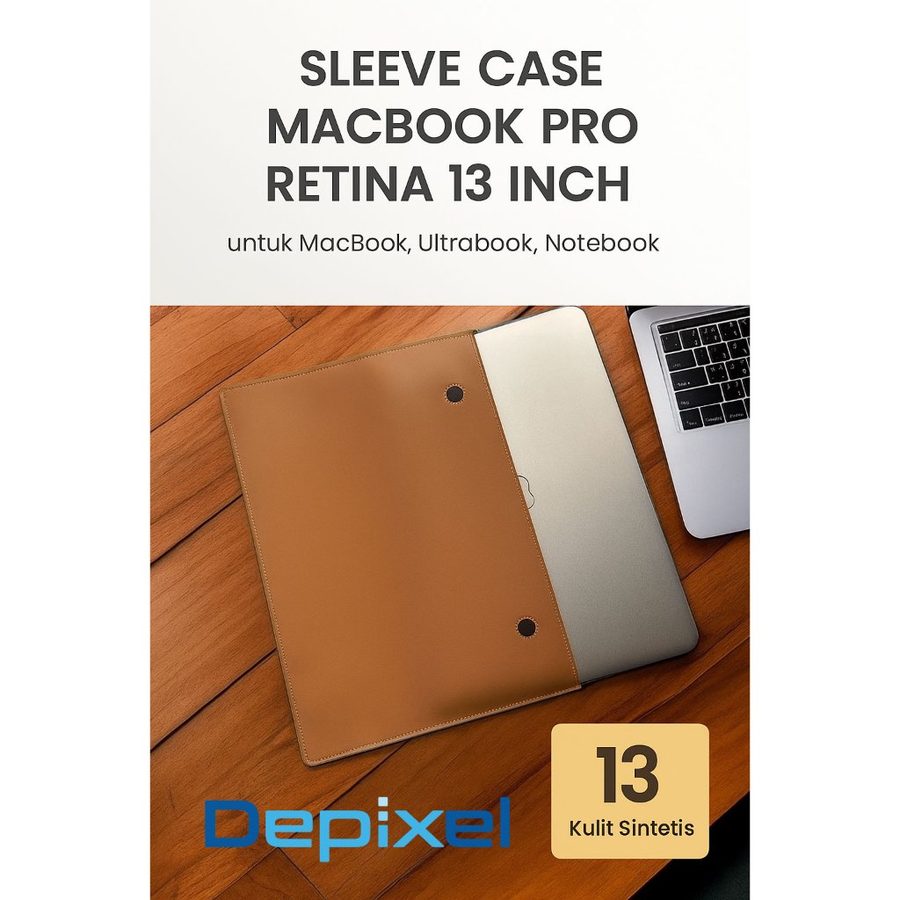 Sleeve Case Laptop MacBook Pro Retina 13 Inch Horizontal