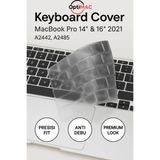 Keyboard Cover MacBook Pro Air Silikon A2442 A2485 A2779 A2780 A2681 A2941 A2991 A2918 A3114 - foto 1