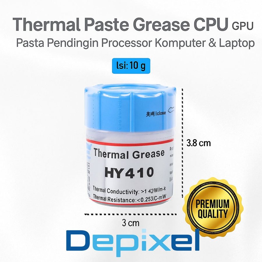 Thermal Paste HY410 10g Pasta Termal CPU GPU Laptop PC Processor Anti Overheat Grease