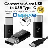 Converter Micro USB to USB Type-C – Adapter OTG Charger & Data Transfer Cepat - foto 1