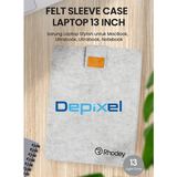 Sleeve Case Felt Laptop 13 Inch - Sarung Laptop Slim MacBook Air Pro Ultrabook - foto 2