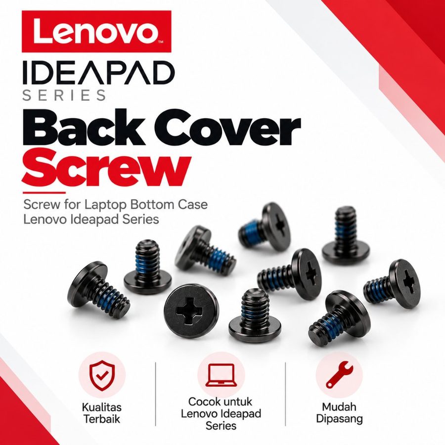 Baut Casing Lenovo IdeaPad V14 V15 V110 V130 V145 V330 Back Cover Screws