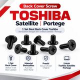 Baut Toshiba Satellite C55D C800 C640 C850D L745 C55B L635 L735 L740 Casing Bawah Back Cover Screw - foto 1