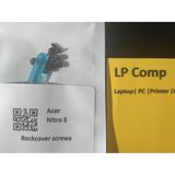 Baut Casing Bawah Acer Nitro 5 AN515 AN517 ANV16 ANV17 Back Cover Screws Sekrup - foto 4