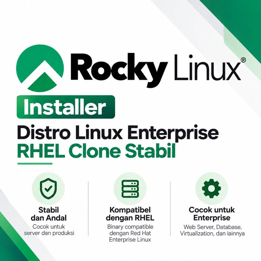 DVD Installer Rocky Linux 10.1 - Distro Linux Enterprise RHEL Clone Stabil