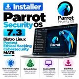 DVD Parrot Security OS 7.3 - Distro Linux Pentest Ethical Hacking Cybersecurity MATE - foto 1