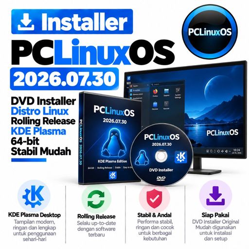 PCLinuxOS 2026.07.30 DVD Installer Distr