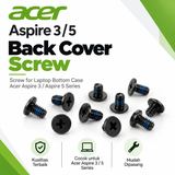 Baut Laptop Acer Aspire 3 5 A314-22 A315-41 A315-42 A514-53 A514-54 Casing Bawah Back Cover Screw - foto 1