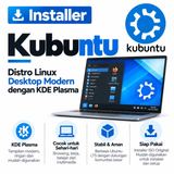 DVD Linux Kubuntu 26.04 LTS Installer KDE Plasma Ubuntu Resolute Raccoon Support 2029 - foto 1