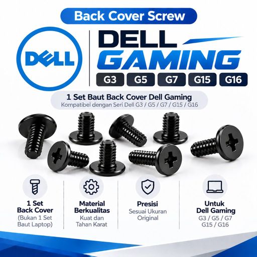 Baut Casing Bawah Dell G3 G5 G7 G15 G16 