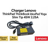 Charger Casan Adaptor IdeaPad 300 500 Yoga 11S Slim Tip 20V 2.25A 45W - foto 1