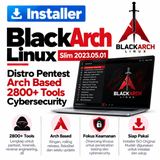 DVD BlackArch Linux Slim 2023.05.01 - Distro Pentest Arch Based 2800+ Tools Cybersecurity - foto 1