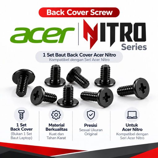 Baut Casing Bawah Acer Nitro 5 AN515 AN5
