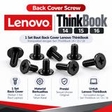 Baut Casing Bawah Laptop Lenovo ThinkBook 14 15 16 G2 G3 G4+ G6 16p 14s Yoga Plus Back Cover Screws - foto 1