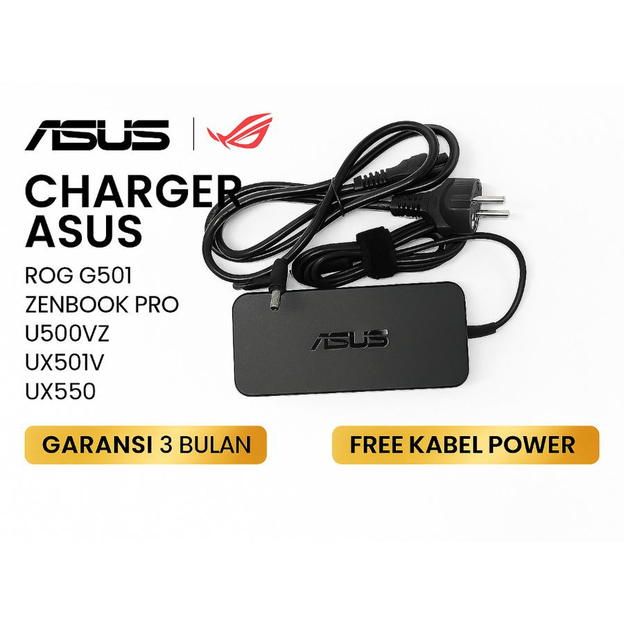 Charger Casan Adaptor Asus ROG G501 Zenbook Pro UX501V UX550VD 120W 6.32A