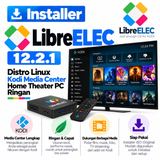DVD Installer LibreELEC 12.2.1 - Distro Linux Kodi Media Center Home Theater PC Ringan - foto 1