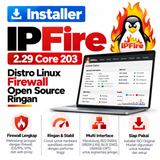 DVD Installer IPFire 2.29 Core 203 - Distro Linux Firewall Open Source Ringan - foto 1