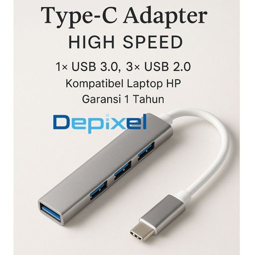 OTG Type C USB Hub Depixel High Speed 1x