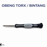 Obeng Torx Bintang T2 T3 T4 T5 T6 TR8 TR9 TR10 Secure Presisi iPhone MacBook Laptop - foto 1