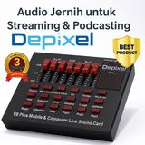 Sound Card Bluetooth USB External Headset Mic Live Streaming Podcast Karaoke - foto 1