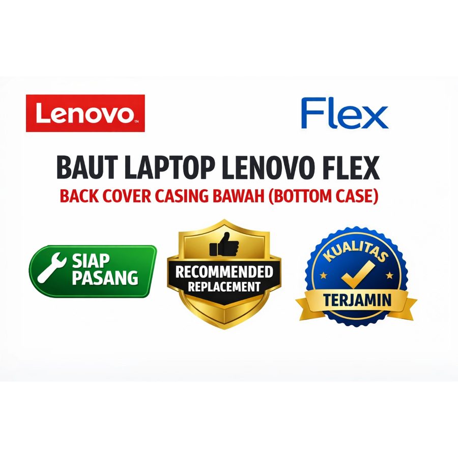 Baut Casing Bawah Lenovo Flex 5 14-05 15-05 15IWL 14IWL 5-1470 5-1570 Back Cover Screws