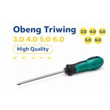 Obeng Triwing Y Set 4pcs 3.0 4.0 5.0 6.0mm CR-V Anti Slip Nintendo Switch Depixel - foto 6