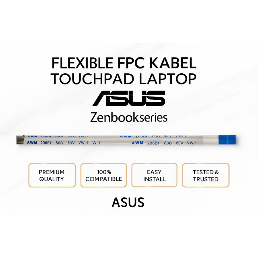 Flexible Kabel Touchpad Laptop Asus Zenbook UX21 UX31 UX32 UX301 UX310 UX331 UX431 UX433 FPC AWM
